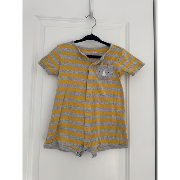 Carter’s Other - Carter's Striped Short Sleeve Romper Size 18mo